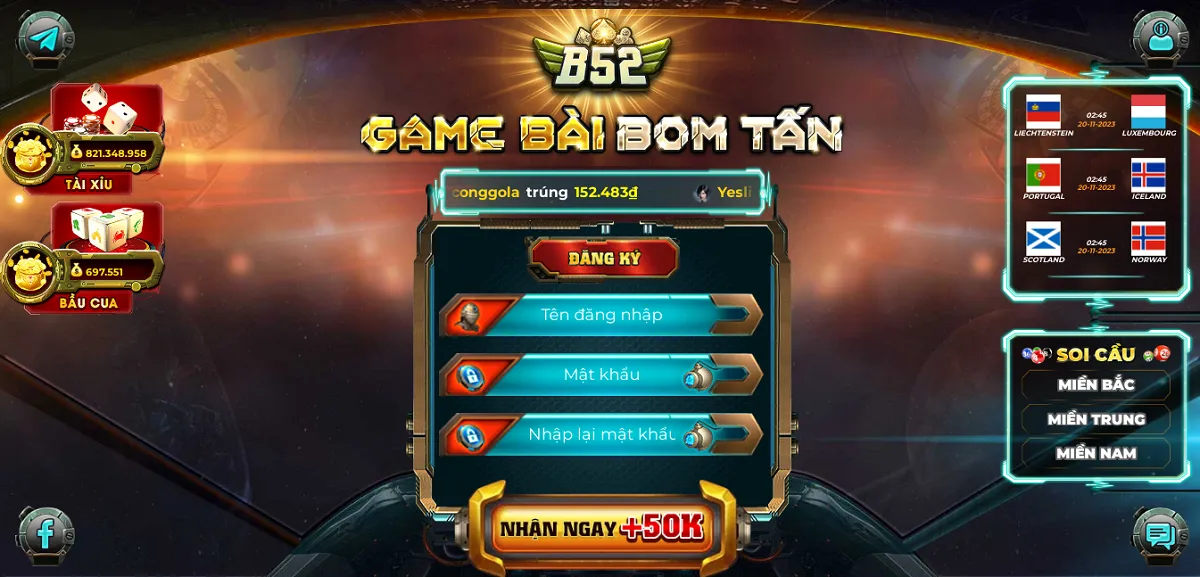 B52 địa chỉ game bài đổi thưởng đẳng cấp